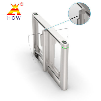 Sliding Speed Gate Turnstile 500-950mm Entrance Width Speedlane Swing Turnstile
