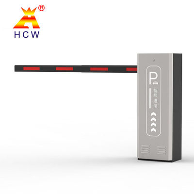 Automatic LED Boom Barrier Gate 3-6m Arms For Vehicle Parking Traffic Control