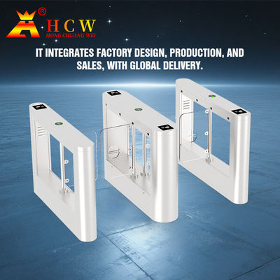 Electronic magnet Control Swing Barrier Turnstile Gate For Access Control