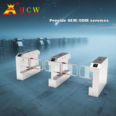 HCW Turnstile Swing Gate Entrance Pedestrian Access Control Swing Automatic Gate
