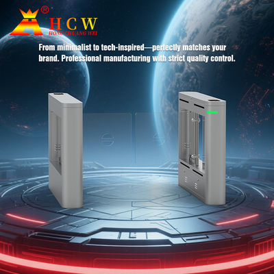 HCW Waterproof Turnstile Gate Subway Speed Gate Turnstile Intelligent  Access Control Security Systems