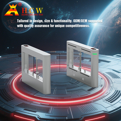 HCW Waterproof Turnstile Gate Subway Speed Gate Turnstile Intelligent  Access Control Security Systems