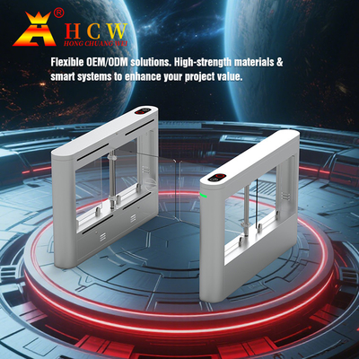 HCW Waterproof Turnstile Gate Subway Speed Gate Turnstile Intelligent  Access Control Security Systems
