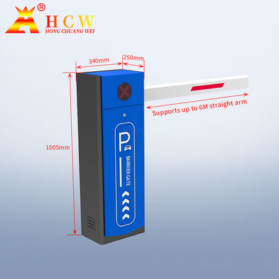 LED Indicator 50Hz Automatic Pole Barrier Gate For Driveway