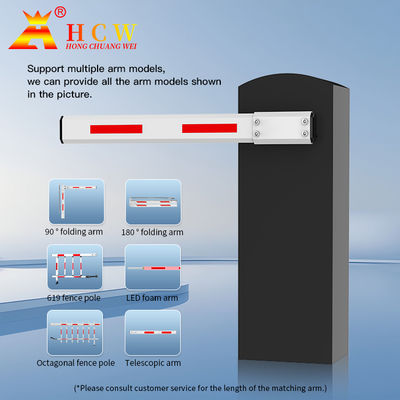 RFID Automatic Car Park Barrier System IP55 Electric Barrier Gate
