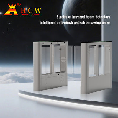 Swing Turnstile Gate Pedestrian Bi-Directional High Quality Security Access Control QR Code