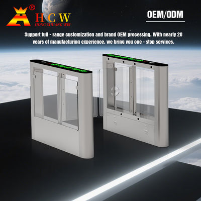 Swing Turnstile Gate Pedestrian Bi-Directional High Quality Security Access Control QR Code