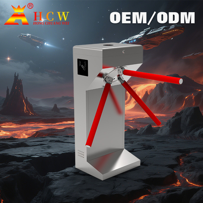 HCW DC 24v Low Voltage Automatic Tripod Turnstile Barrier Gate