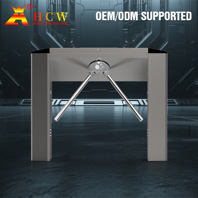 RFID Card Reader Turnstile Gate 70kg Tripod Access Control System