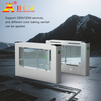 510mm Width Swing Automatic Gate Bidirectional Turnstile Entry Systems