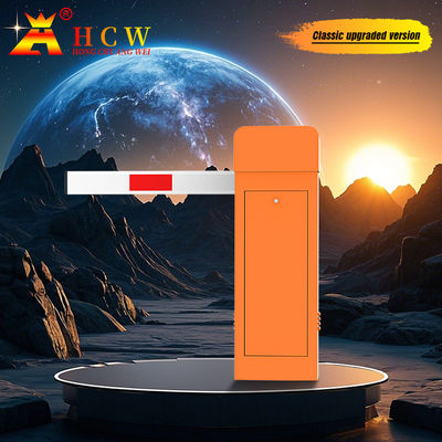 HCW Traffic Pole Barrier Gate Adjustable Community Electric AC110V 150W OEM Parking