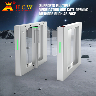 Bridge Swing Gate Turnstile Construction Site Ticket Checking Access Control System