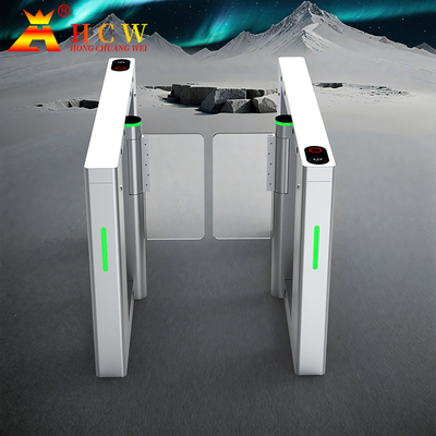 Face Recognition Barrier Turnstile Gate IP55 With LED Indicators