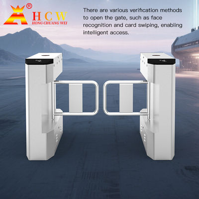Full-Automatic Pedestrian Channel Fast Swing Gate with Face Recognition Support (OEM/ODM Available)