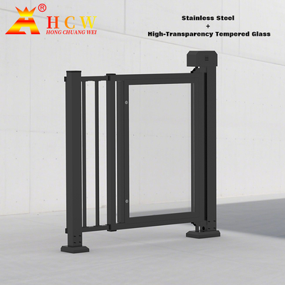 60W Brushless DC Motor Retractable Advertising Door, Commercial Stainless Steel Spray Baked Enamel Pedestrian Small Door, Supporting Double-Sided Advertising Customization