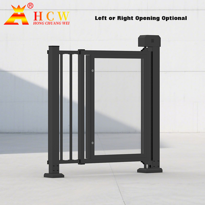60W Brushless DC Motor Retractable Advertising Door, Commercial Stainless Steel Spray Baked Enamel Pedestrian Small Door, Supporting Double-Sided Advertising Customization