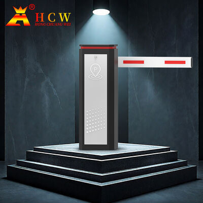 HCW Parking Barrier Gate with 3 Million Cycles Lifespan 1 Year Warranty and 340*240*990mm Size for Vehicle Access Control