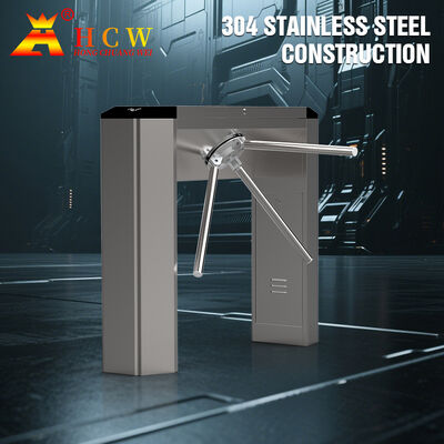 AC220V±10% Tripod Turnstile Gate with QR Code Ticket and -25℃ to 70℃ Working Environment for Secure Access Control