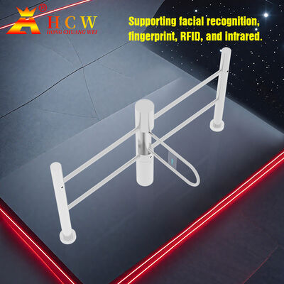 HCW High Capacity Swing Barrier Turnstile with 1S Open/Close Time and 4 Million Times Service Life for Pedestrian Access Control
