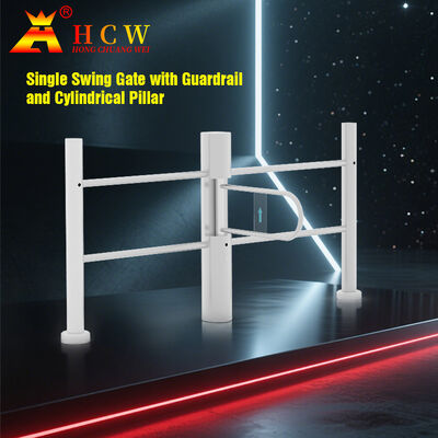 HCW High Capacity Swing Barrier Turnstile with 1S Open/Close Time and 4 Million Times Service Life for Pedestrian Access Control