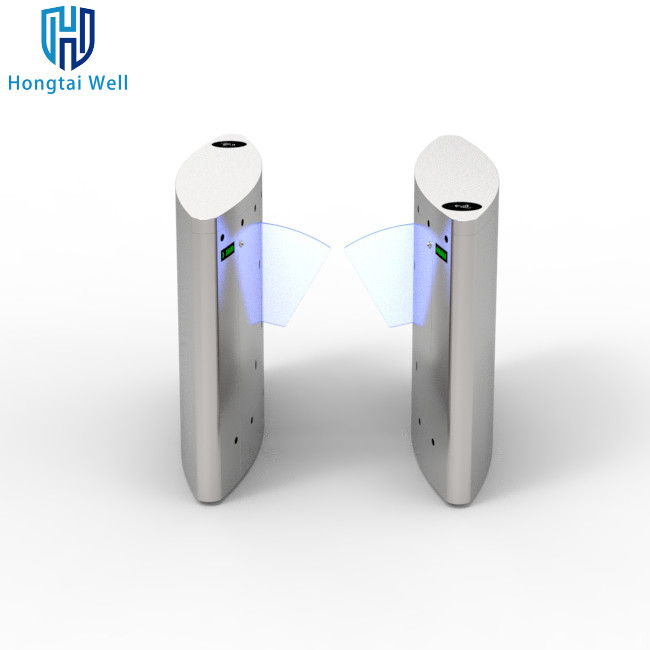 Sliding Gate Pedestrian Turnstile Gate 25W Brushless Motor Airport