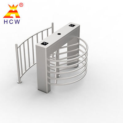 120 Degree Semi Automatic Waist Height Turnstile High Security