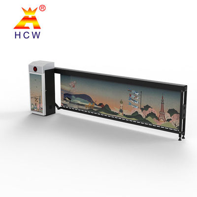 Advertising Security Boom Gate Automatic Car Park Barriers 160W