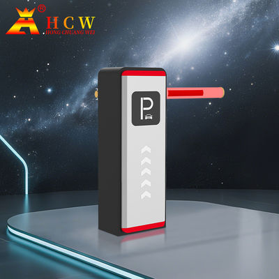 Automatic Boom Barrier Gate Retractable Security Equipment Steel Material Parking Lot