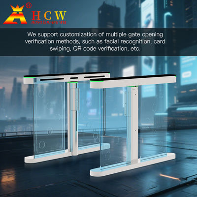 HCW Turnstile Entrance Gates Controlled Access Optical Barrier Turnstiles Heavy Duty
