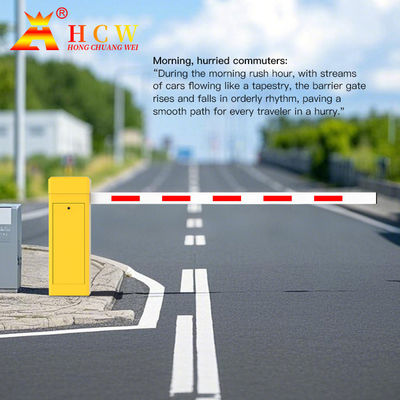 HCW Smart Electric Fence Barrier Gate Remote Control 125W 6s-9s Take Off Time