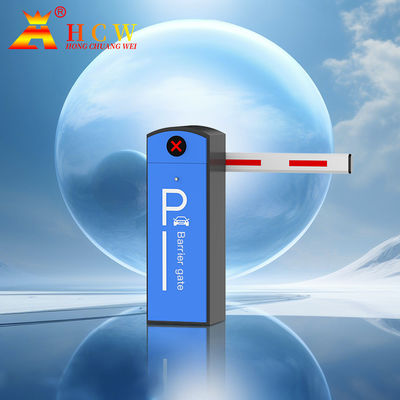 HCW RFID Automatic Car Park Barrier System IP55 Electric Barrier Gate