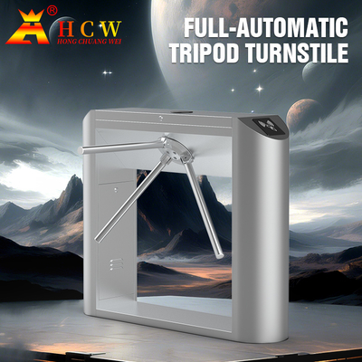 HCW IP67 Office Security Manual Turnstile Gate Bidirectional Low Noise