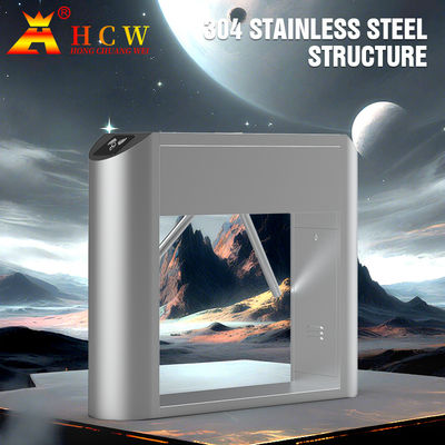 HCW Fingerprint Tripod Turnstile Gate Automatic RS485 Communication Interface