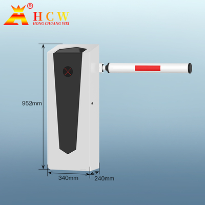 HCW  Barrier Gate Anti Smashing Waterproof Automatic  Ss304 Access Rs485 Vehicle Hign Speed
