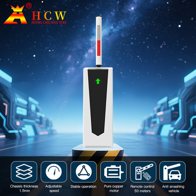 HCW  Barrier Gate Anti Smashing Waterproof Automatic  Ss304 Access Rs485 Vehicle Hign Speed