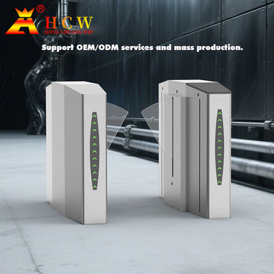 Pedestrian Channel 304 Stainless Steel Wing Gate, Suitable for Subway Stations