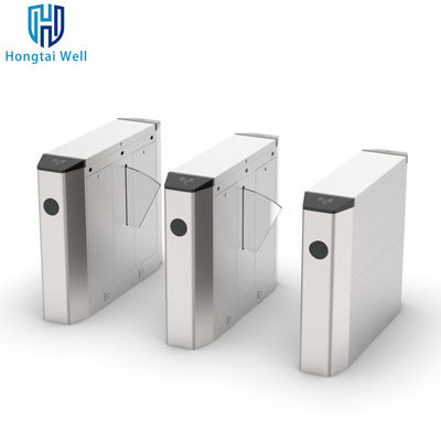 LED indicator wing flap barrier turnstile entrance system gate