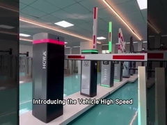 CW253 HCW Parking Barrier Gate High Speed Brushless Motor 150W Automatic with Led Light for Parking Lot