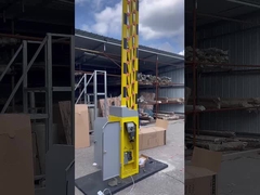 Automatic Boom Barrier Gate Retractable Security Equipment Steel Material Parking Lot
