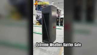 Demonstration of barrier gate assembly