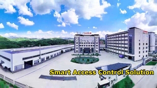 Smart Swing Barrier Turnstile Access Control