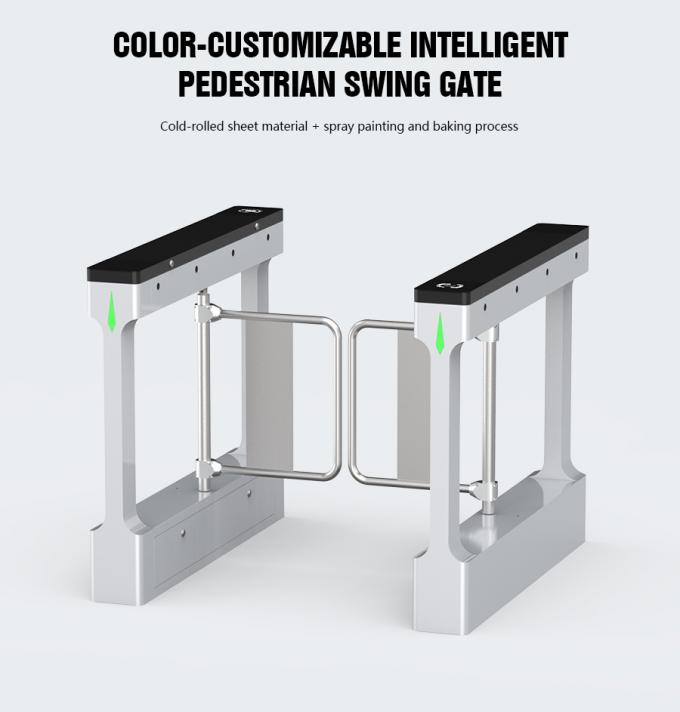 HCW Swing Turnstile Gate Smart Biometric Access Control With Face ...